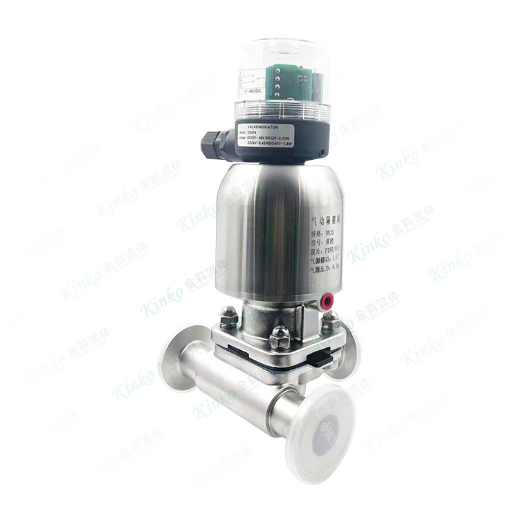 Pneumatic diaphragm valve