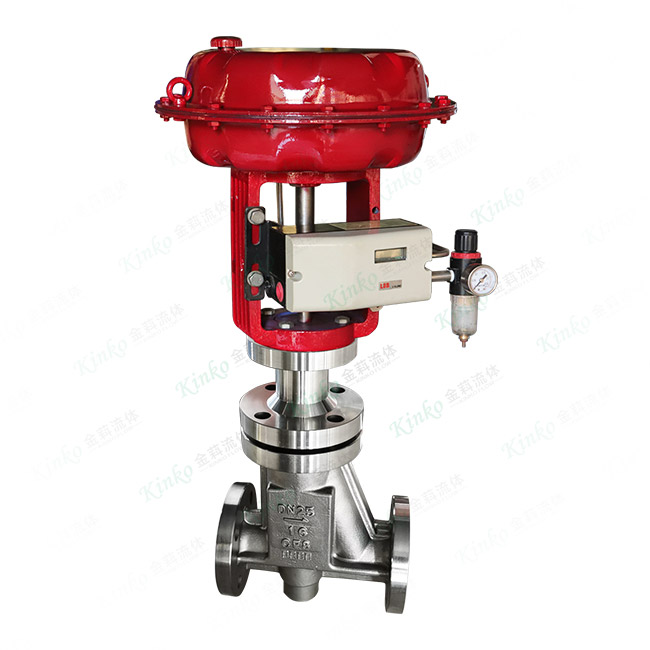 Pneumatic regulating valve