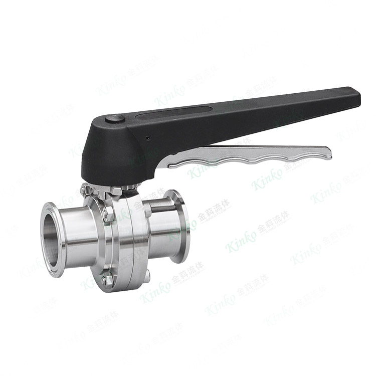 Duck-billed fast-loading butterfly valve