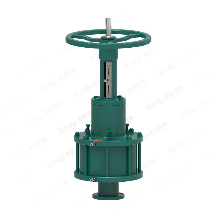 Linear stroke series pneumatic actuators