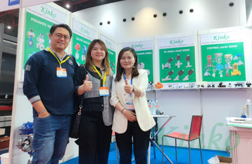 Kinko actively participates in domestic and foreign valve exhibitions