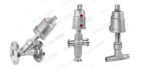 All stainless steel head angle seat valve series
