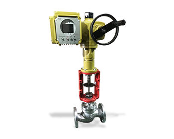 Electric high-temperature control valve